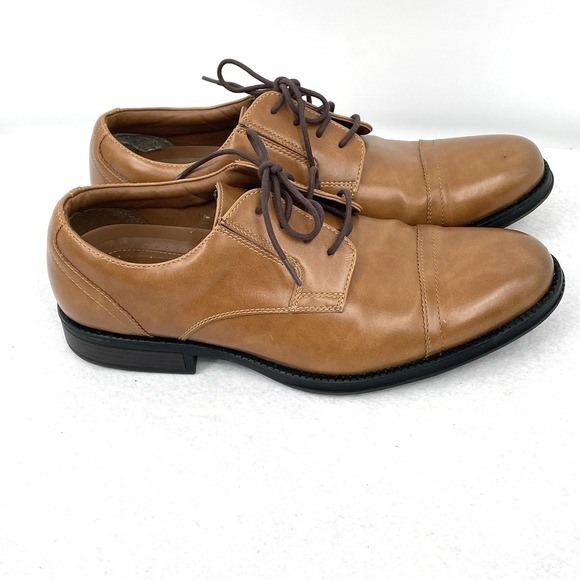 George Men's Branford Oxfords Casual Dress Shoe Cap Toe Size 10.5 - Picture 3 of 10